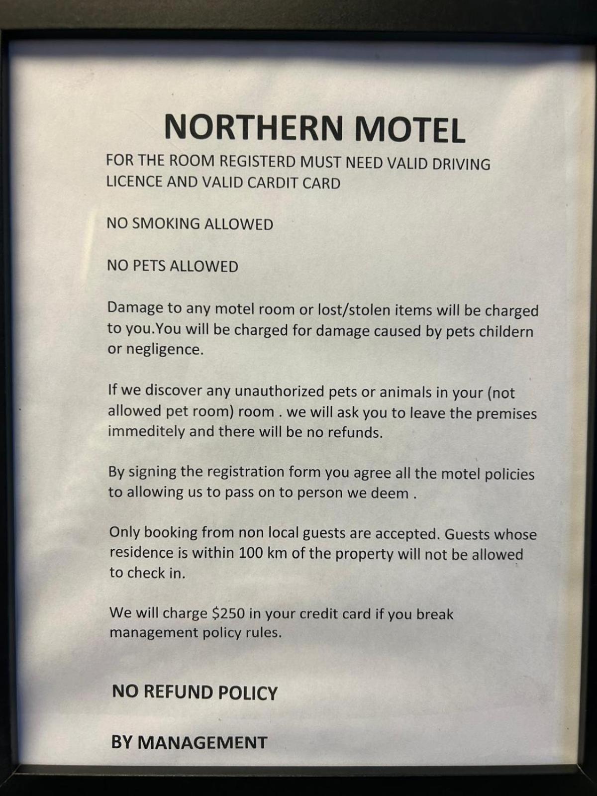 Northern Motel Су-Сент-Мари Экстерьер фото
